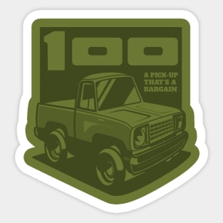 Citron Green - D-100 (1978 - Ghost) Sticker
